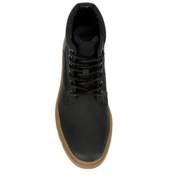 Restoration Clayton Rugged Men's High Top Leather Upper Memory Foam Boots Shoes - Picture 4 of 7